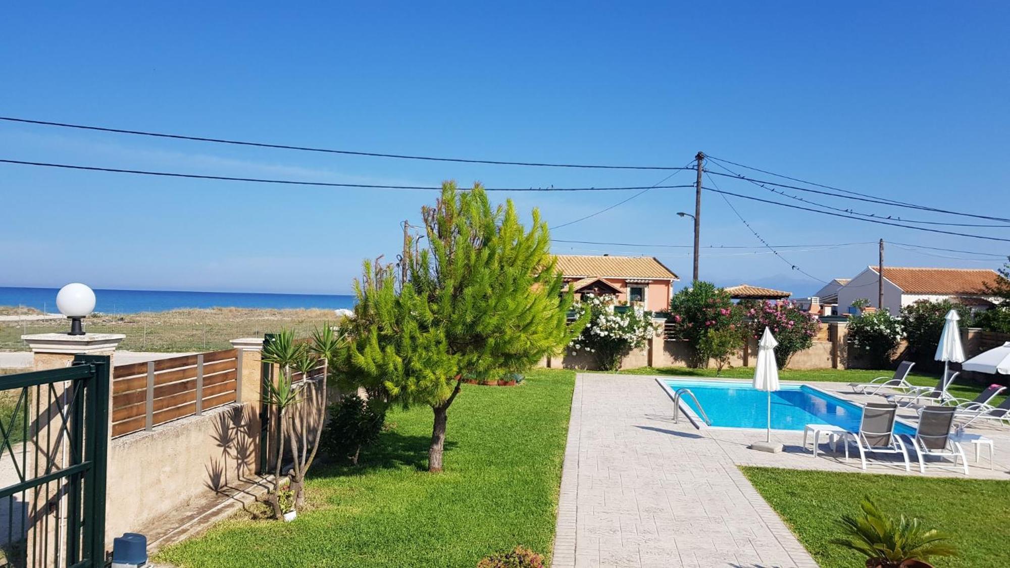 Almyra Beach House Corfu Paralía Almirú Kültér fotó