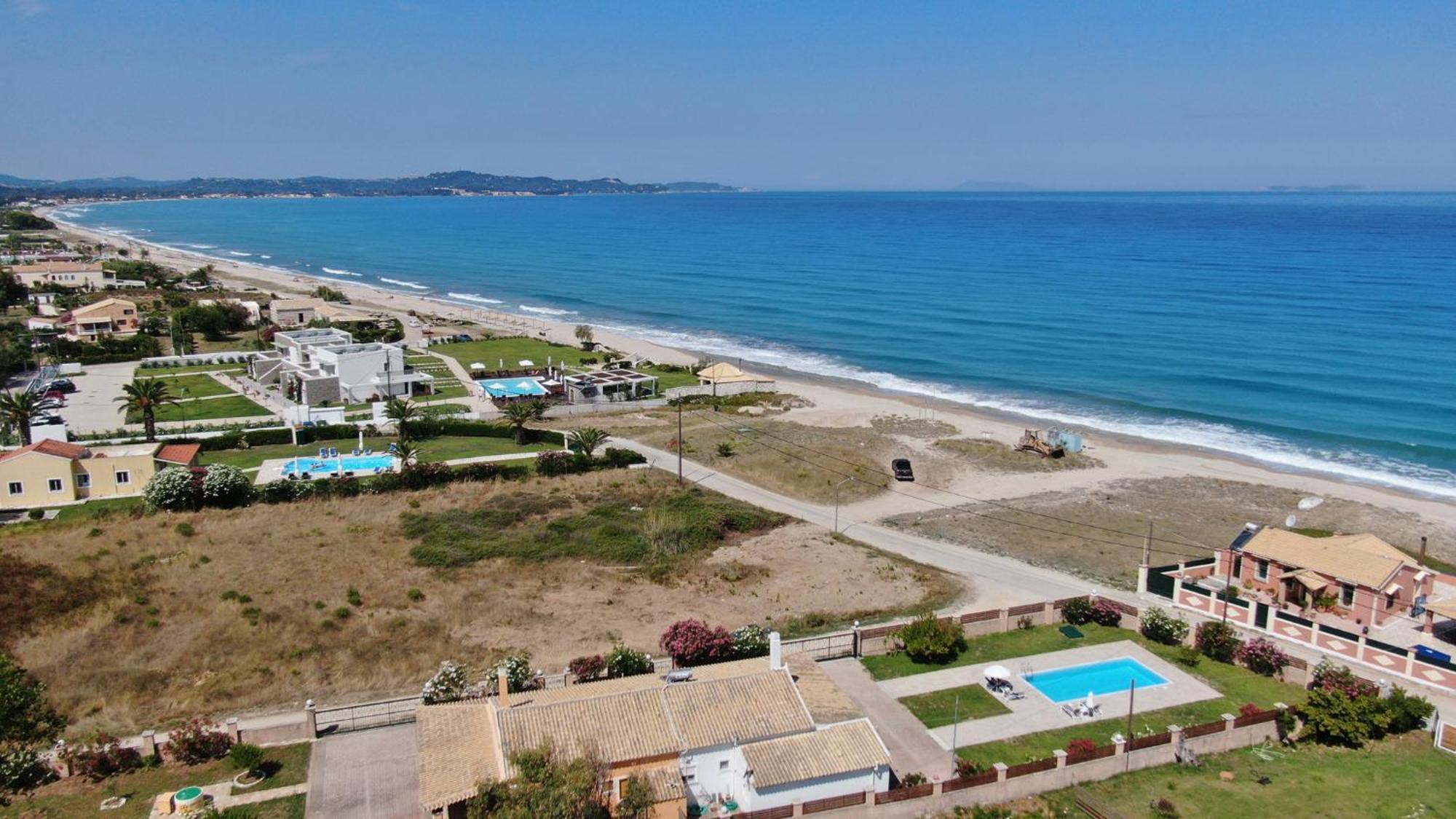 Almyra Beach House Corfu Paralía Almirú Kültér fotó
