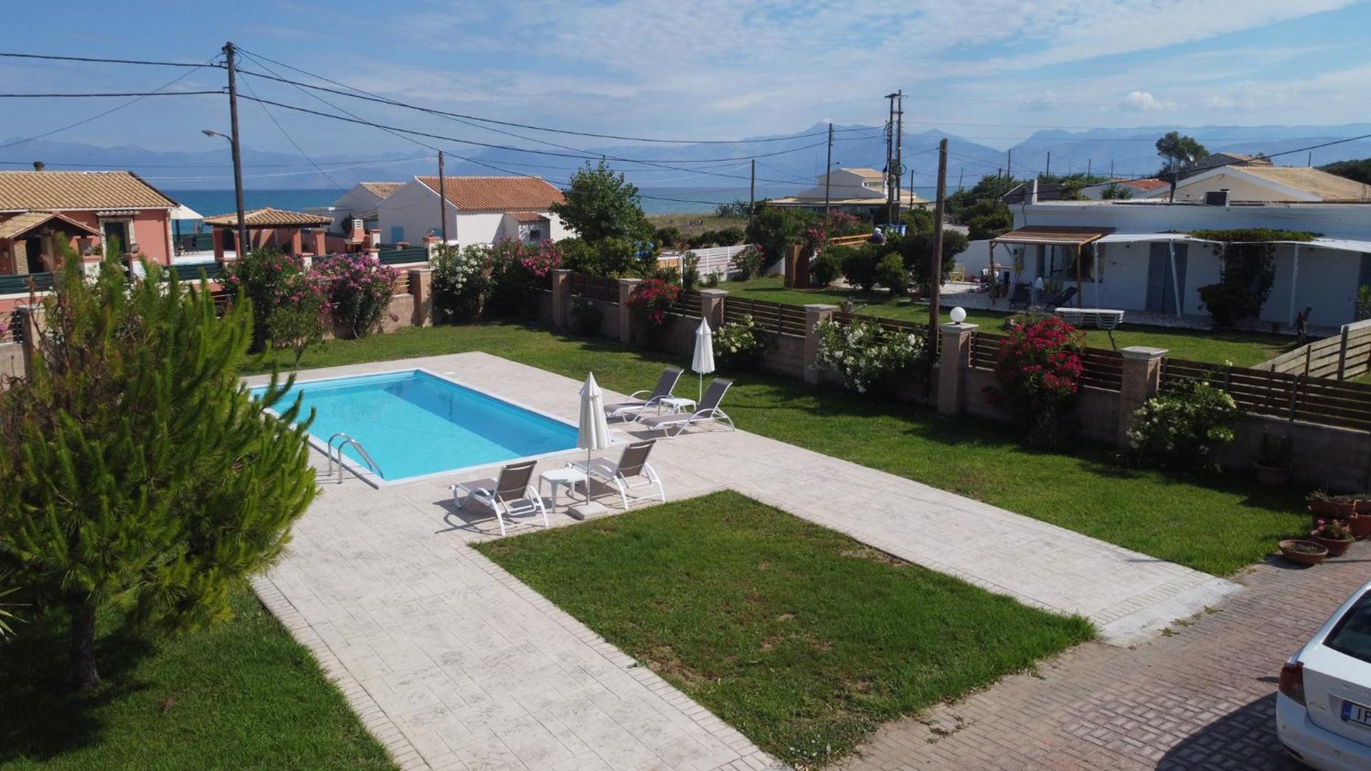 Almyra Beach House Corfu Paralía Almirú Kültér fotó